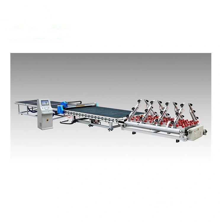 China Jinan Automatic Loading Breaking Glass Cutting Saw with Air Floating