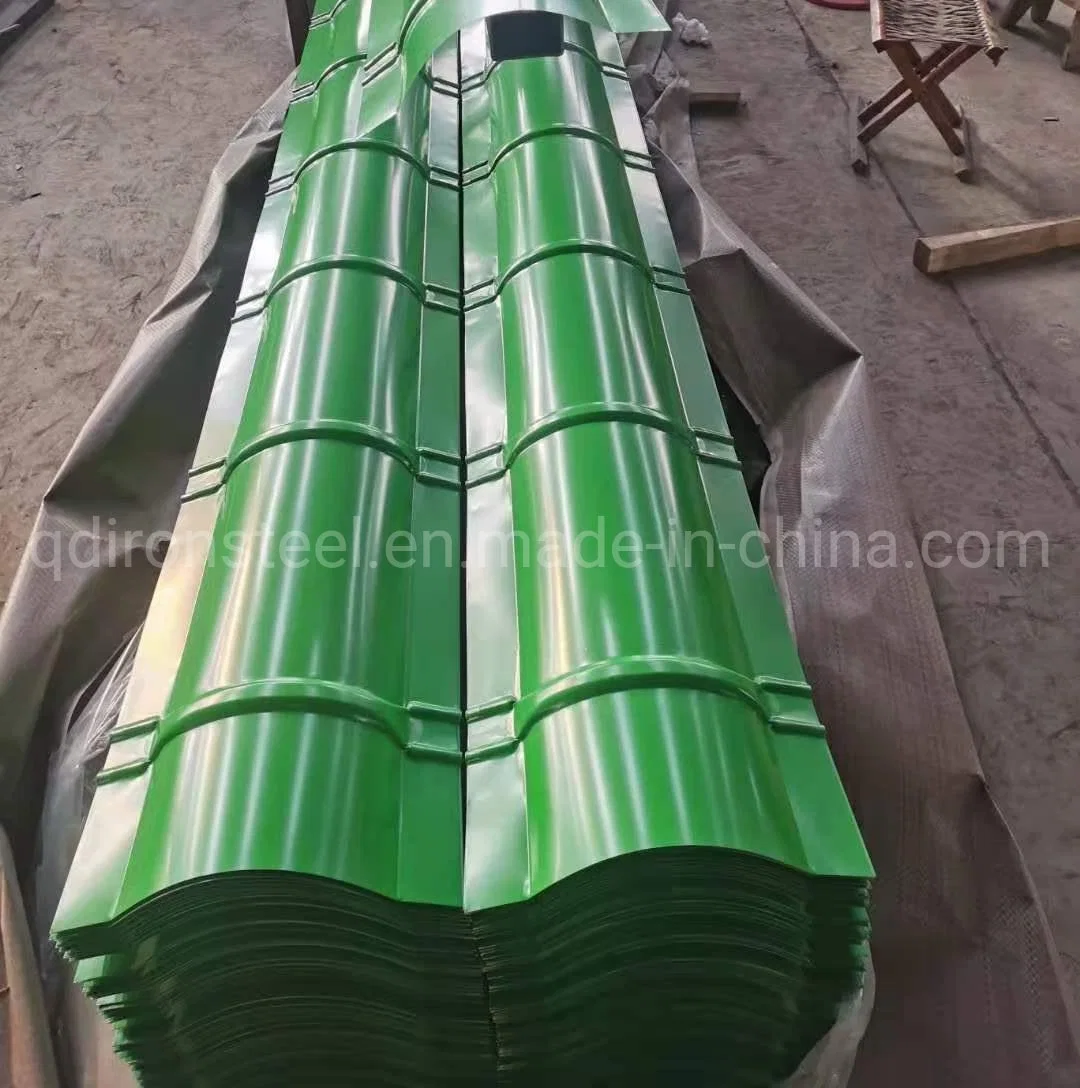 Los materiales de construcción Dx51d Z30~Z275 galvanizado de acero galvanizado PPGI ASTM Prepainted/PPGL Hoja techado