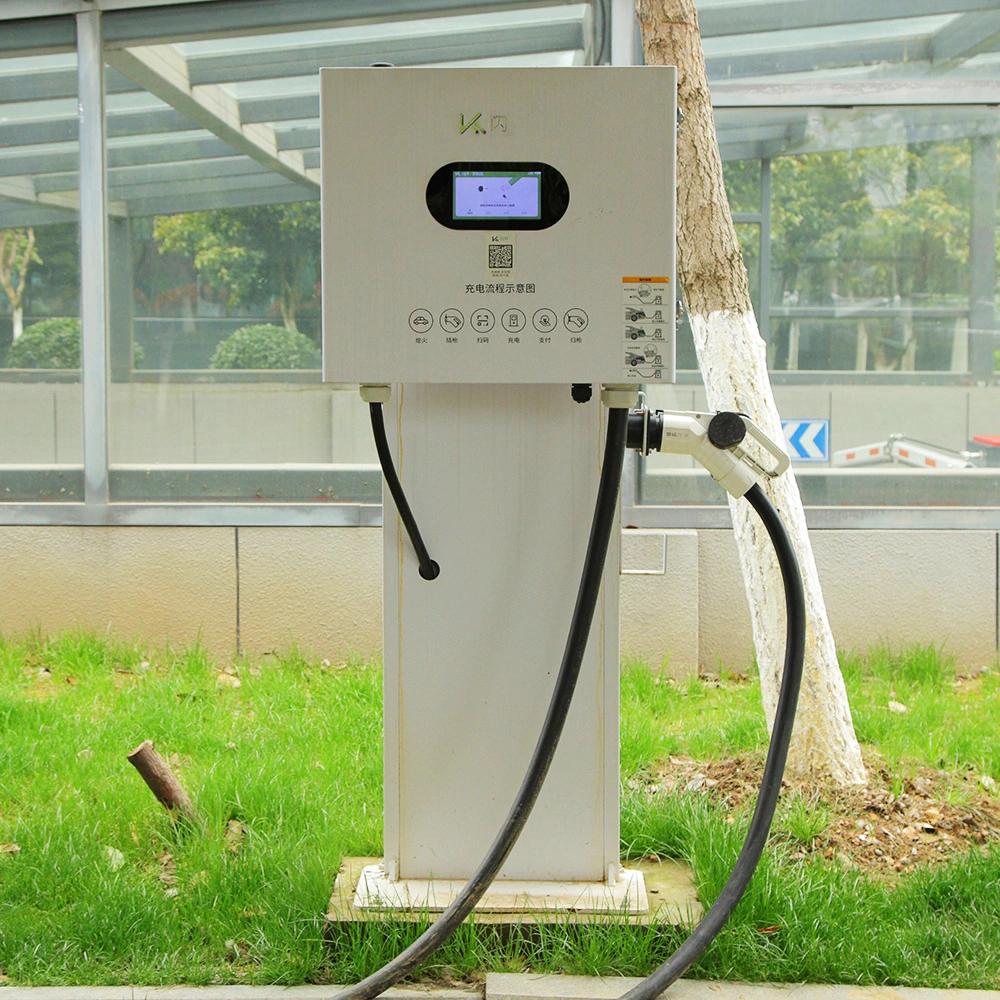 Зарядная станция постоянного тока 40 квт для использования вне помещений Коммерческое использование одноорудийные Для электромобиля