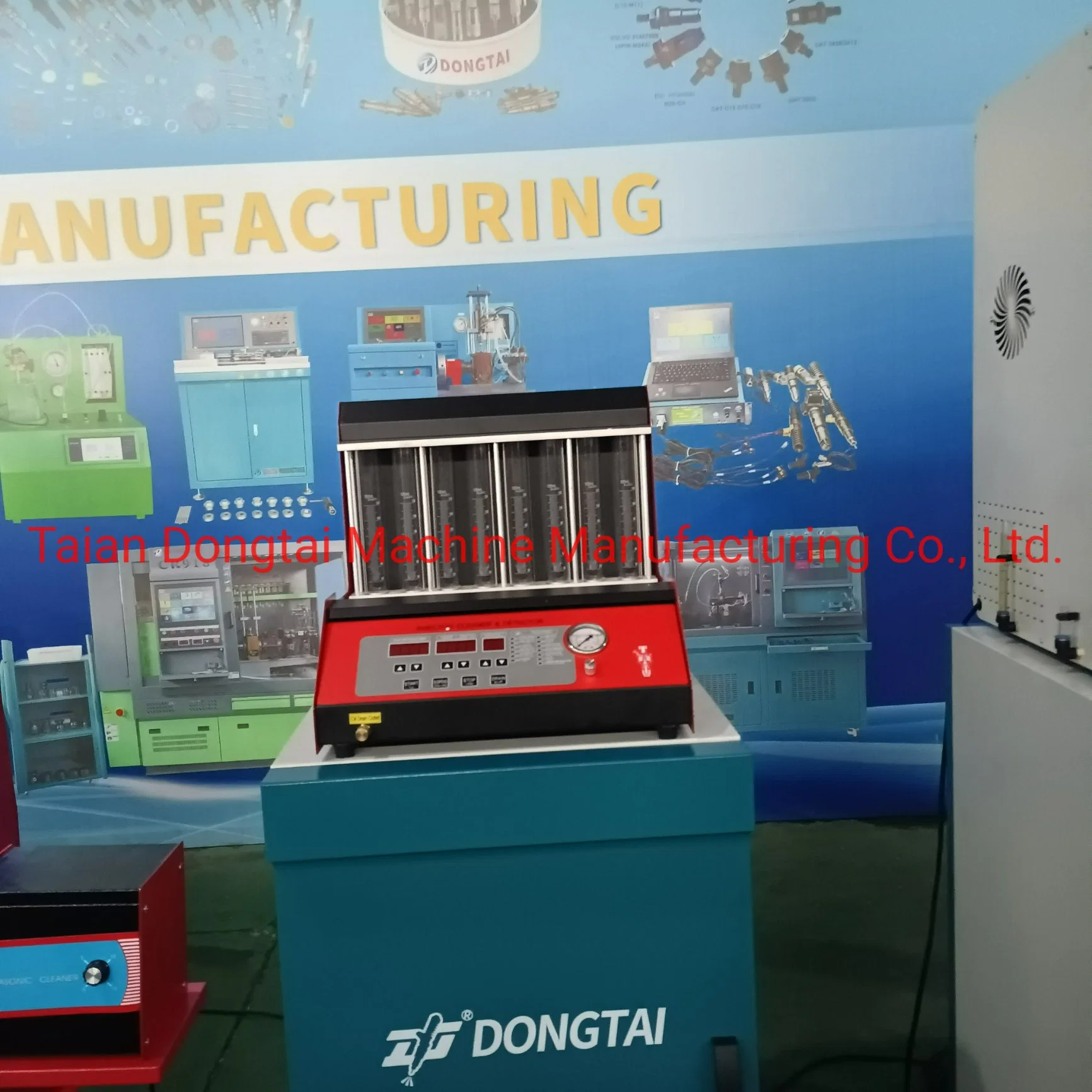 Dongtai Dtq200-8h Automatic Gasoline Direct & Port Injection Tester for Petrol Auto Car Injector Test and Ultrasonic Clean Injector Tester & Cleane