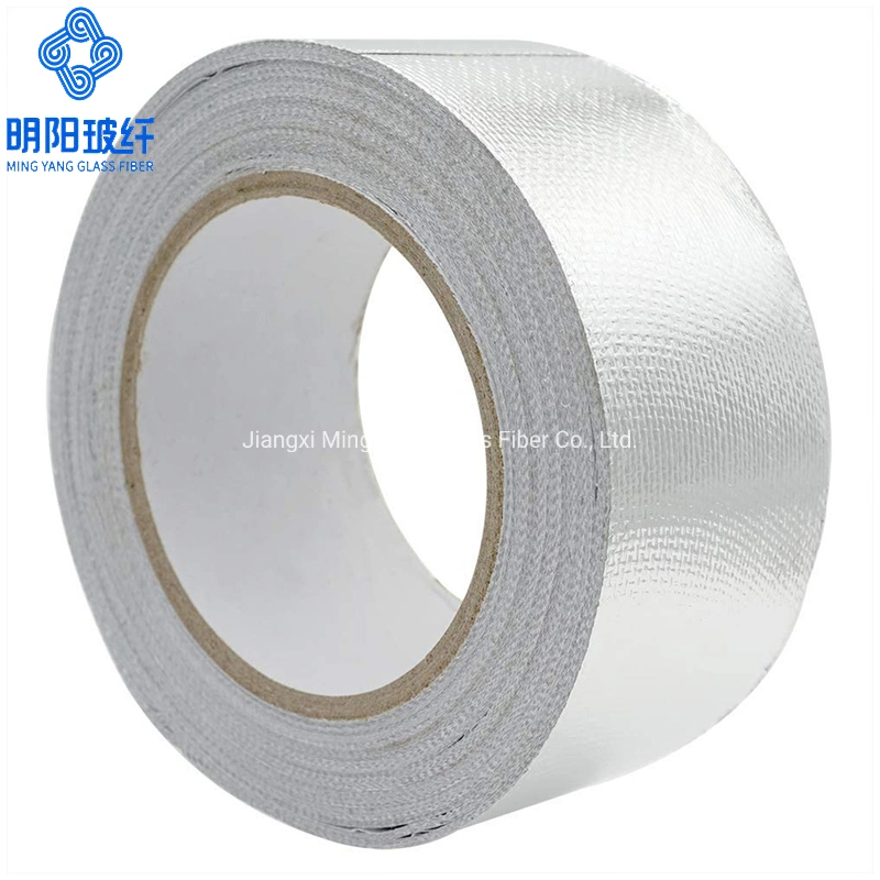 Pure/Glass Cloth/Grid Reinforced/Foil Pet Waterproof Fireproof Insulation Acrylic Adhesive Duct Aluminium Foil HVAC Tap