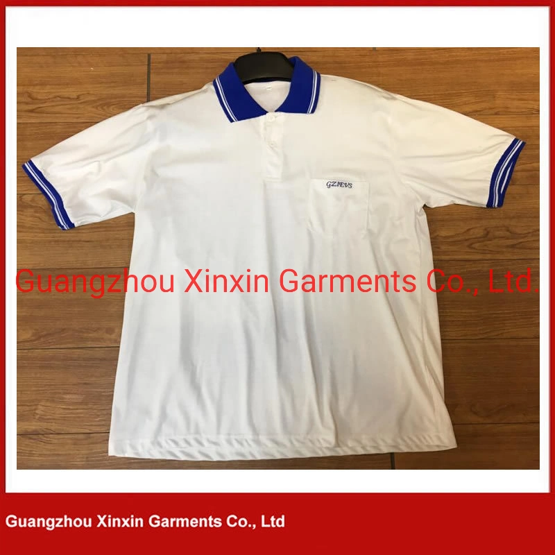 Custom-Made Polyester Breathable Men&prime; S Summer Polo Shirt (P05)