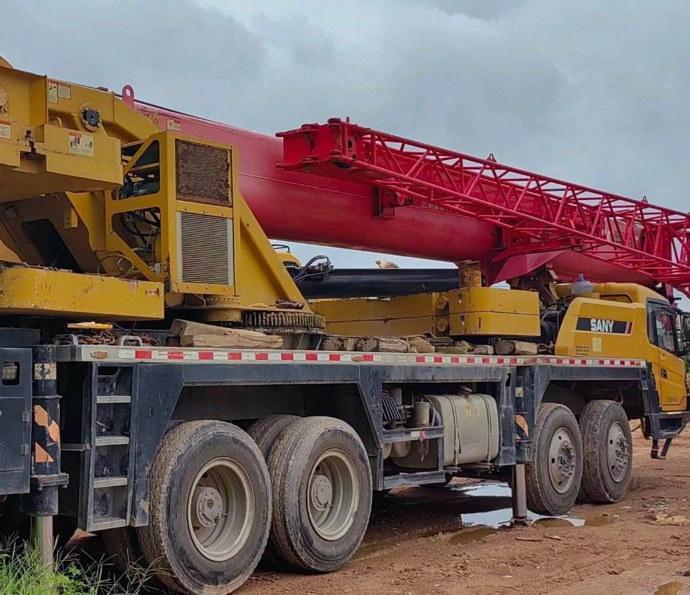 Sany Stc750 70 Tons Heavy Duty Used 2013 Year Truck Mounted Crane