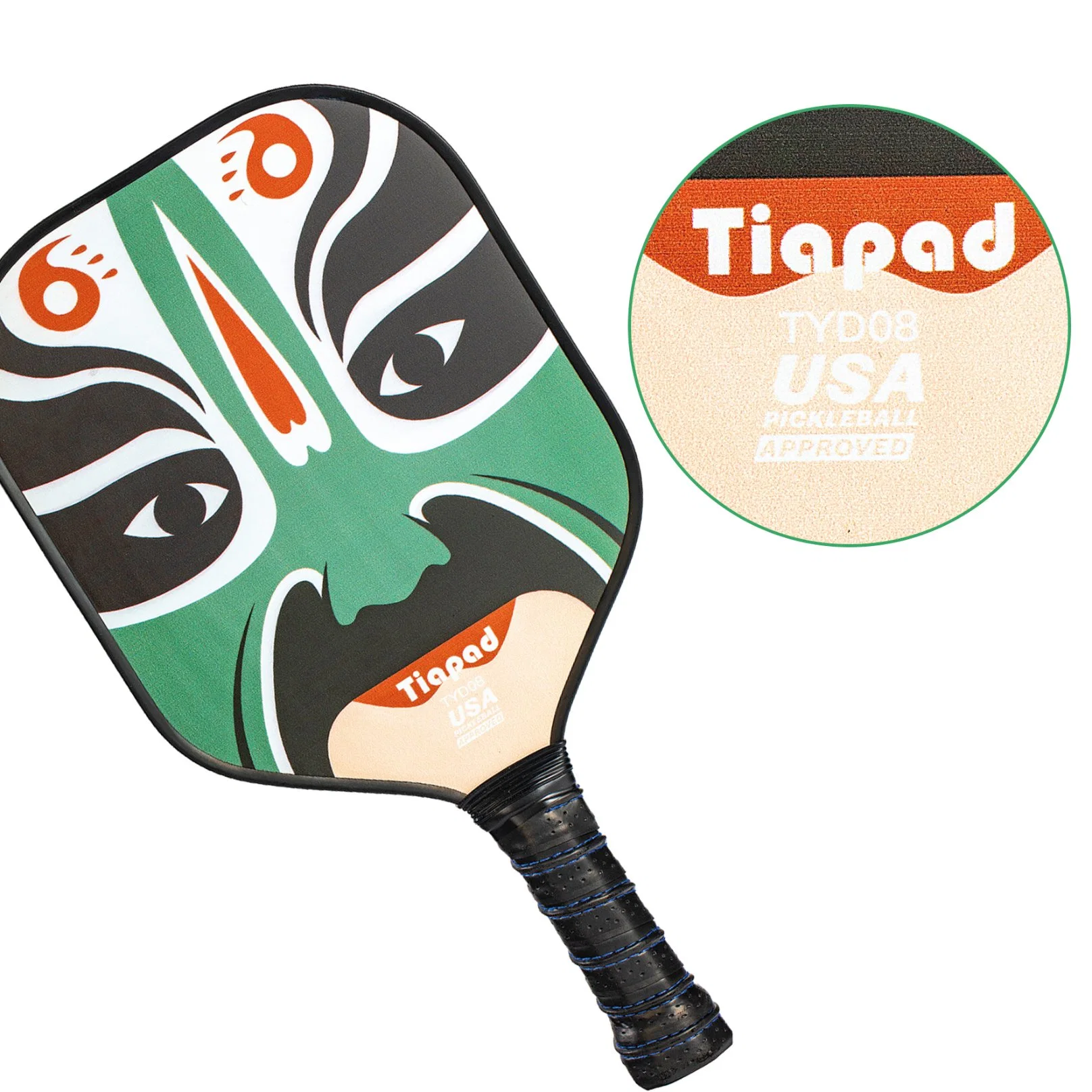 Indoor Outdoor Sport Hersteller Supply Carbon Fiber 3K 12K Pickleball Paddle Tennis Tennisschläger Usapa Approved Pickleball Sports Cardio Schulung