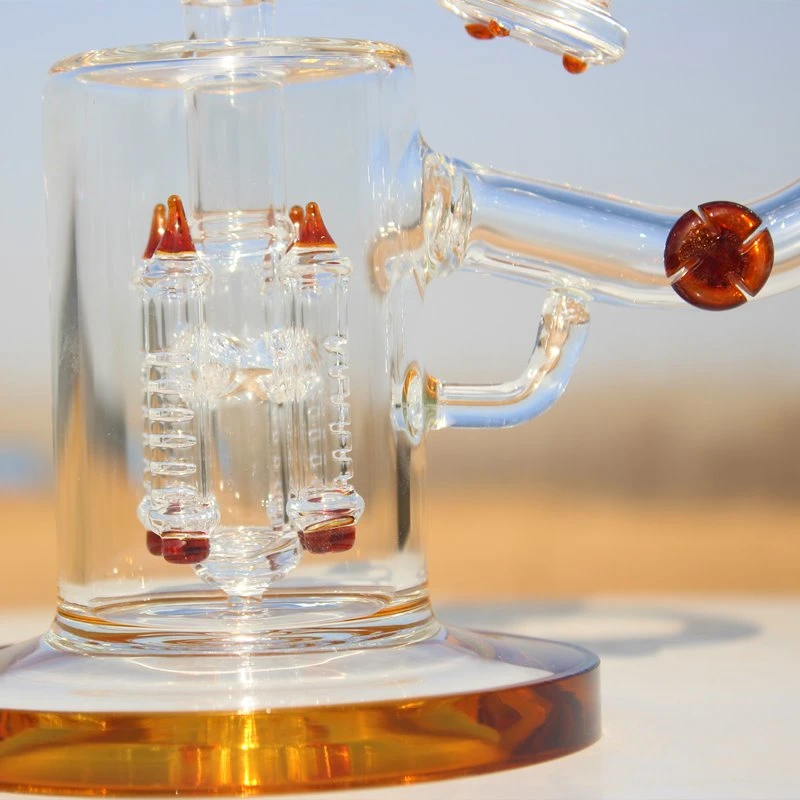 Wholesale/Supplier New Style Glass Recycler Oil DAB Rig Glass Smoking Pipe