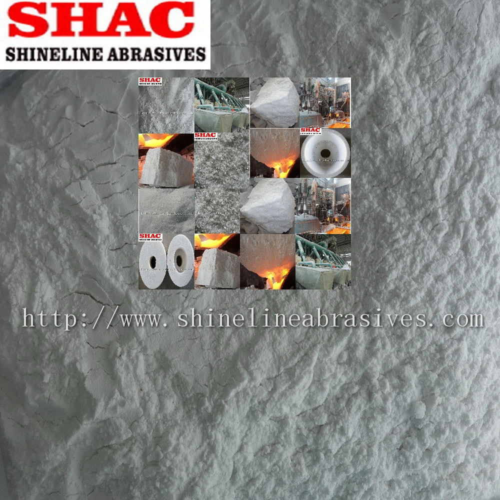 Abrasivo de óxido de aluminio blanco (FEPA, polvo de grado JIS)