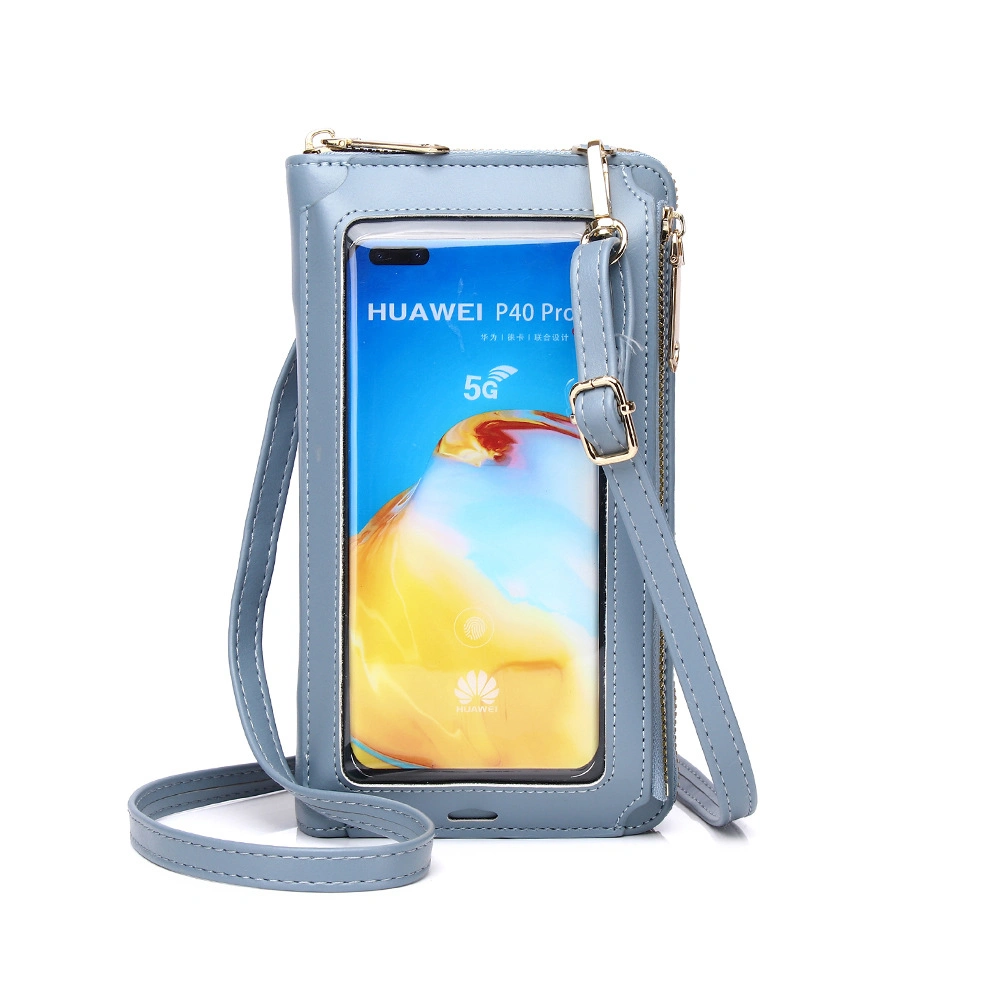 Kleine Crossbody Handy Geldbörse für Frauen, Touch-Screen-Tasche mit Kreditkarten-Slots Mädchen, Mini-Geldbörse Handtasche Tasche Clutch