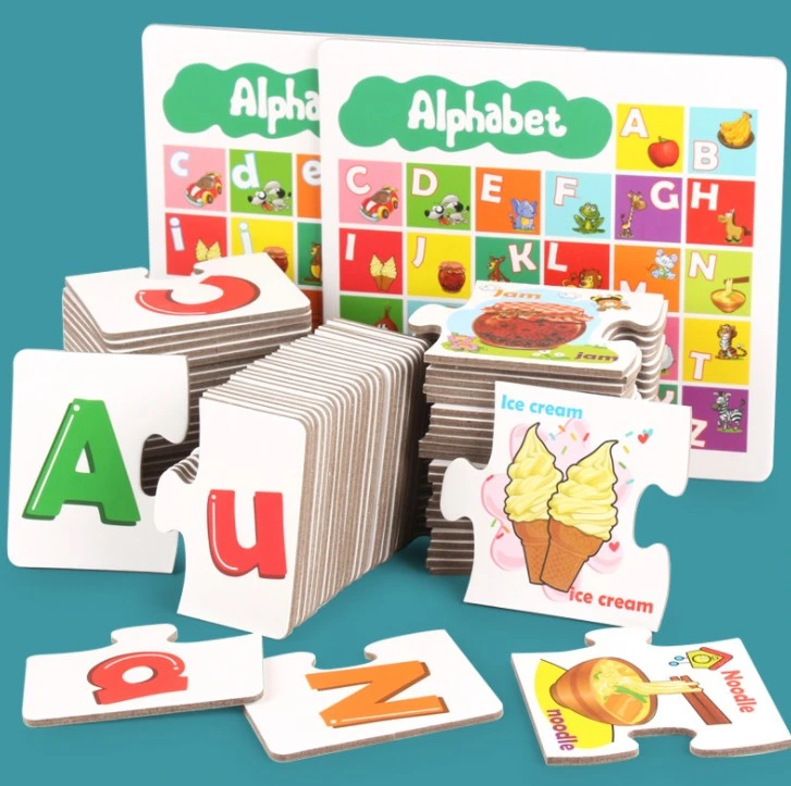 Custom Flashcard multiplicación vocabulario tarjetas de memoria Flash para niños