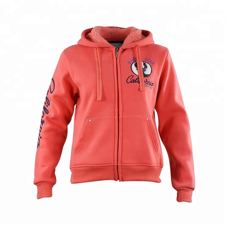 Ladies Winter Polyester Casual Tracksuit with Zipper