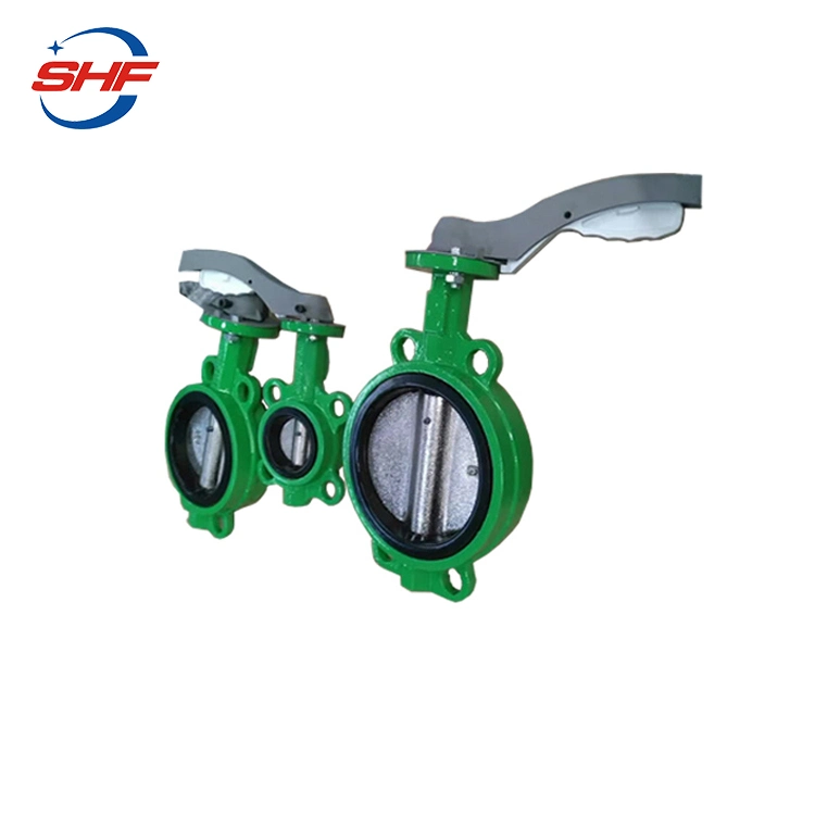 Cast Iron Viton Seat Durable Wafer 3 Inch 4 Inch Butterfly Valve