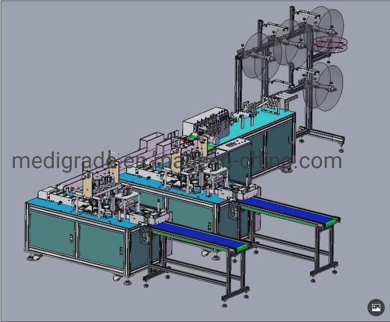 High quality/High cost performance Automatic Medical Disposable Mask Making Machine