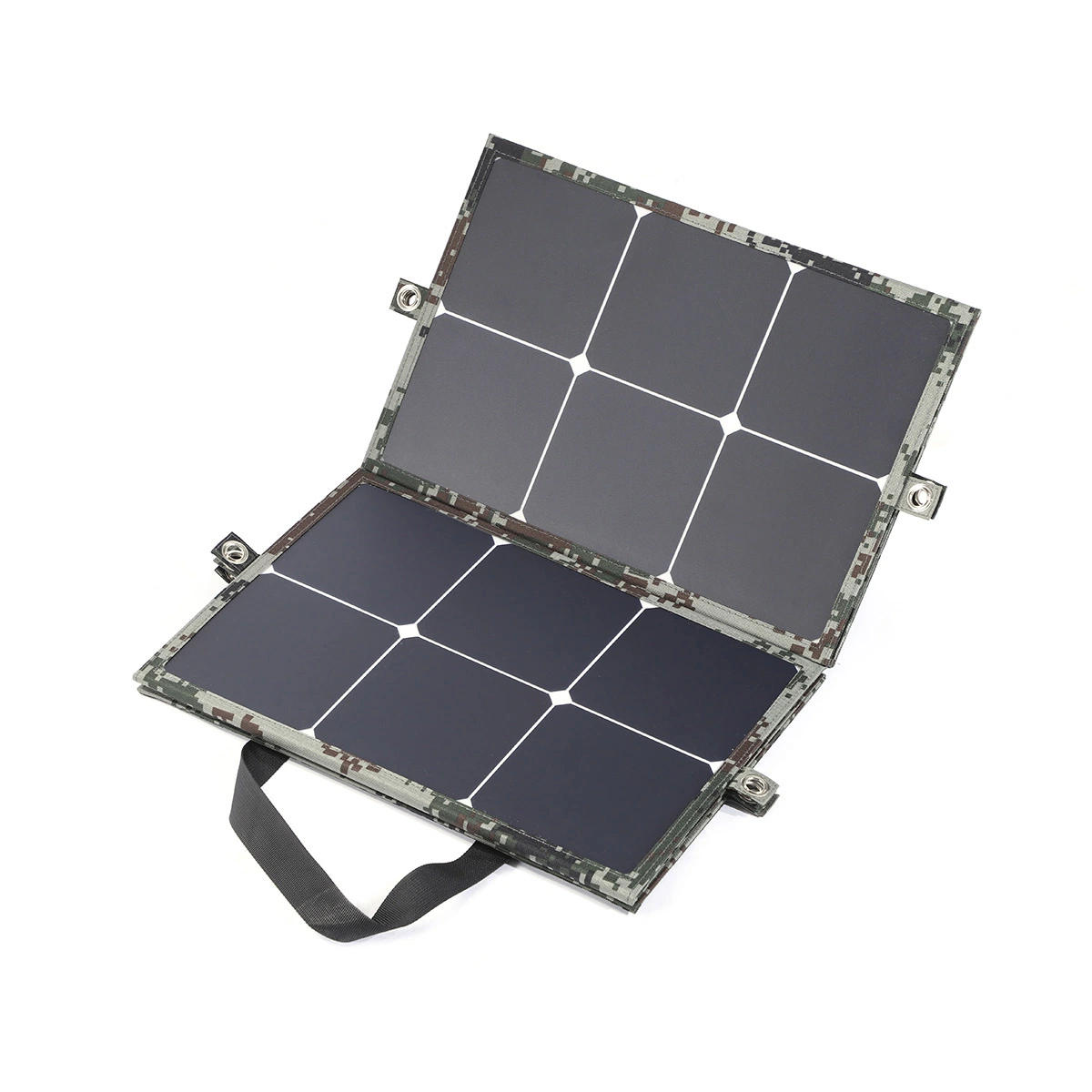 120W Cargador solar portátil 120W panel solar Mono mascota celular bolsa plegable con USB