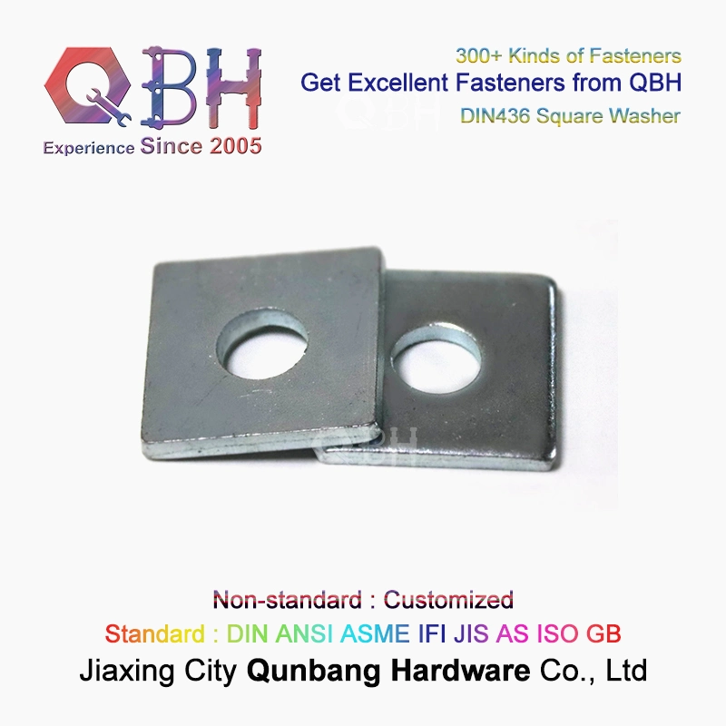 Qbh DIN125 DIN436 F436/F436m DIN6916 DIN9021 Flat Gasket Washer