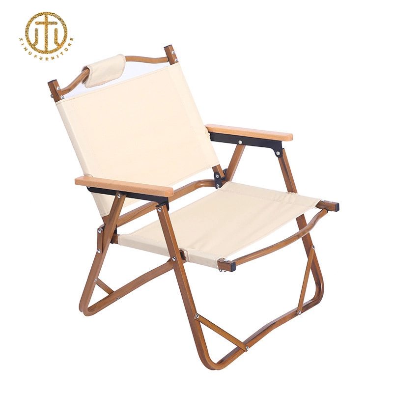 Aluminum Alloy Folding Back Chair for Outdoor Leisure Camping