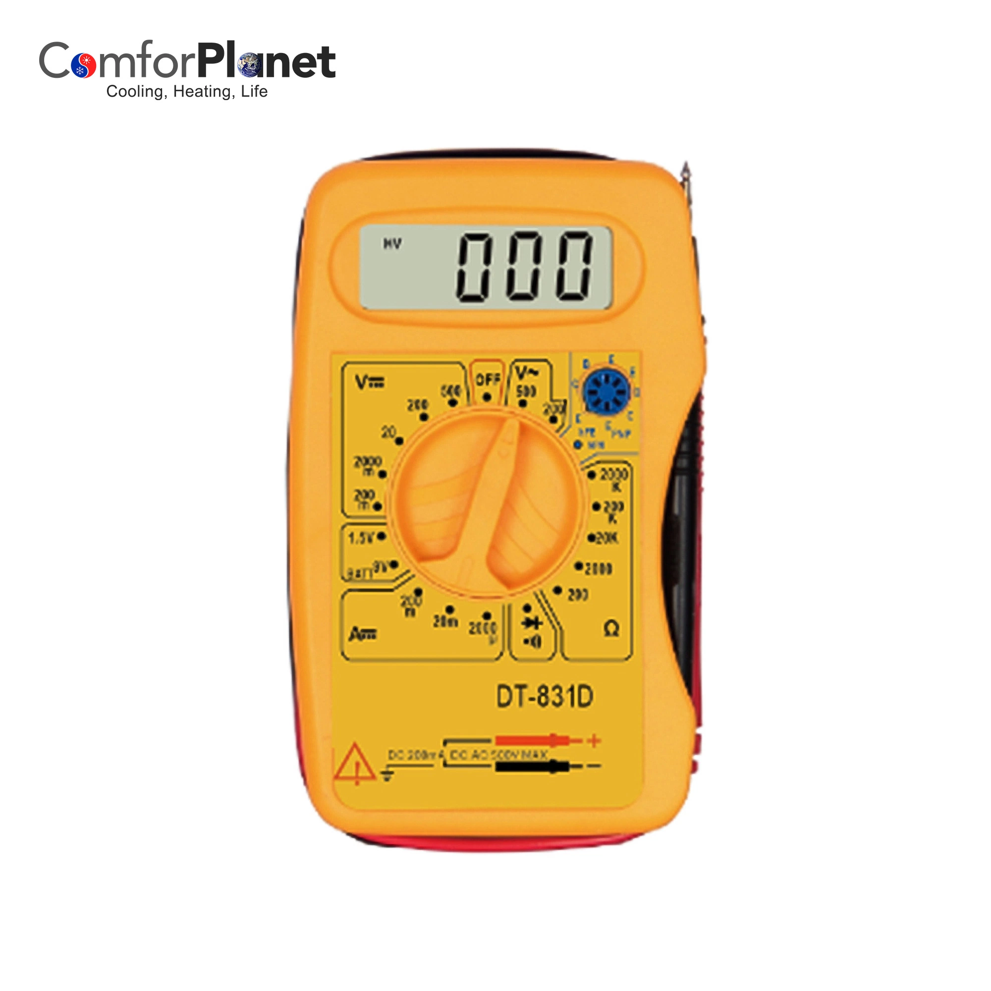 Air Conditioning Smart AC Low Voltage Dt-3266 Digital Clamp Meter