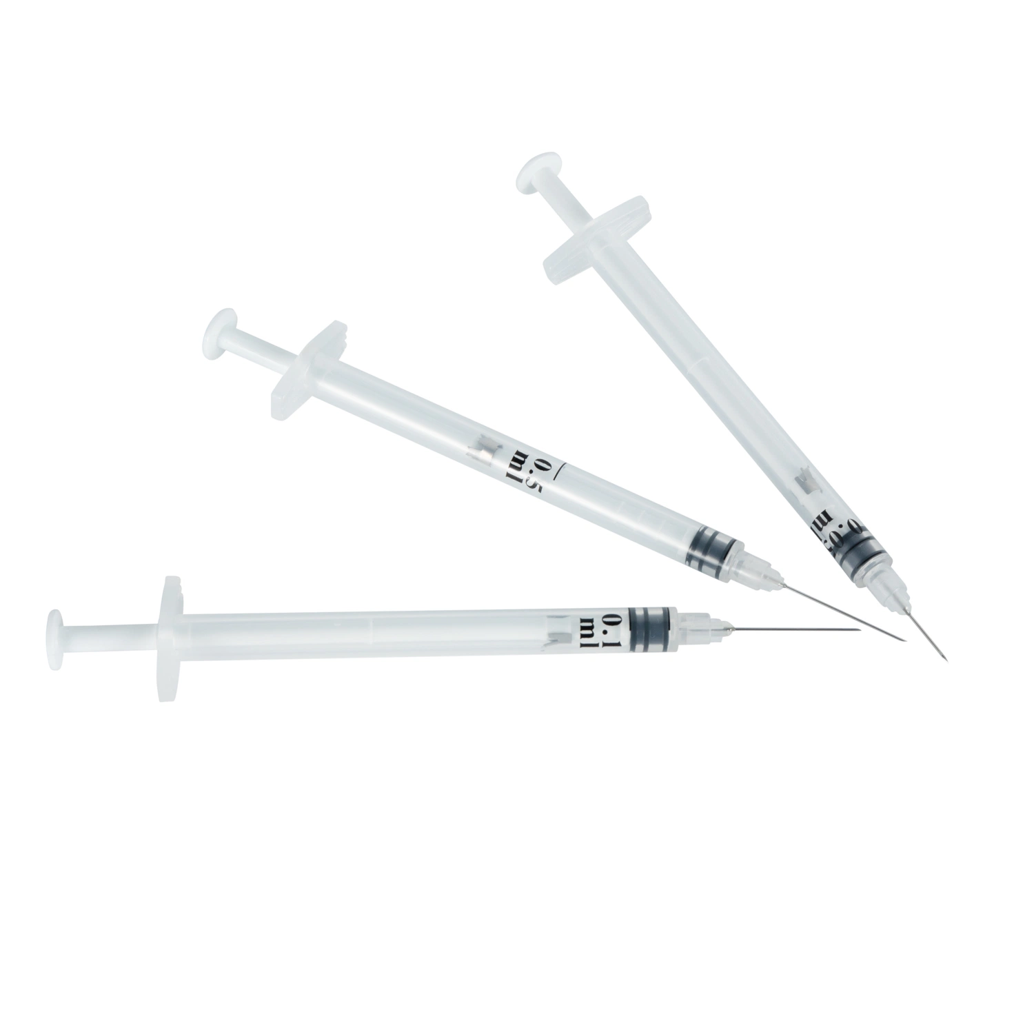 Hospital Instruments High Quality Ad Self-Destroy Fixed Dose Vaccine Syringe 0.05ml, 0.1ml