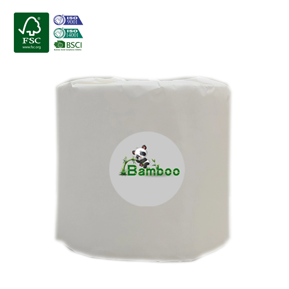 2-4ply Eco Friendly Bamboo Pulp Sugarcane Pulp Toilet Paper