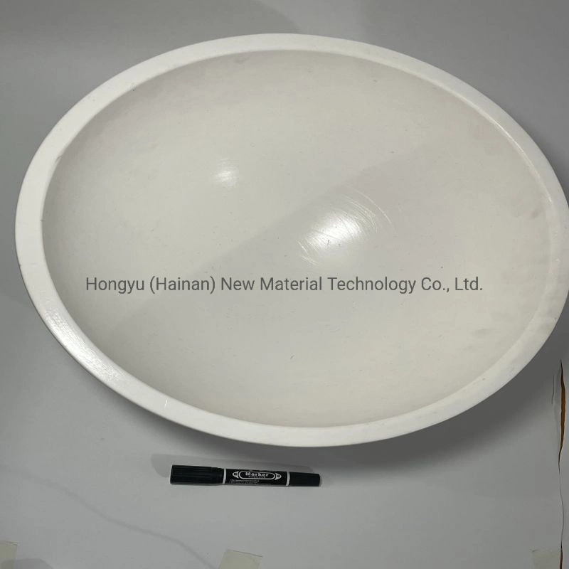 Super Premium Anti-Corrosion Machinable High Temperature Insulation 95%99% Customized Special Ceramic Large Hemispherical Ceramic Crucible