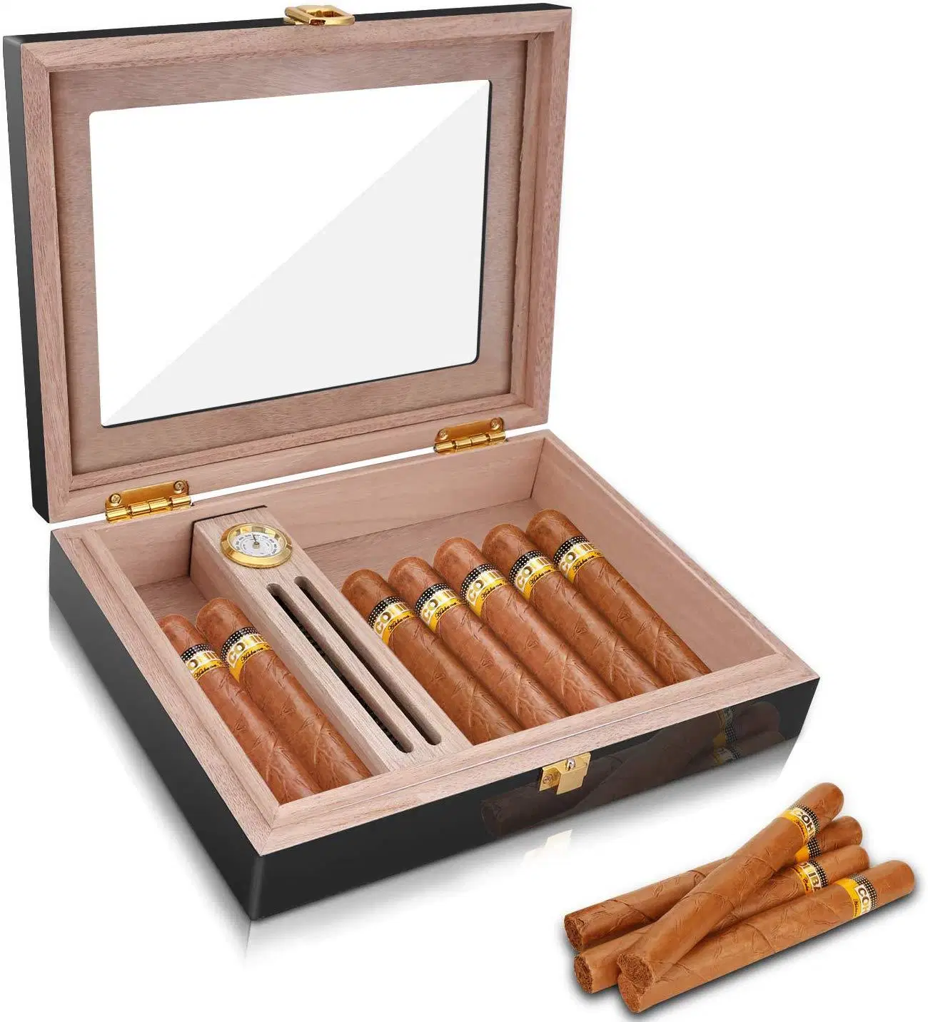 Best Selling Solid Wood Cigar Box Wooden Cigar Box