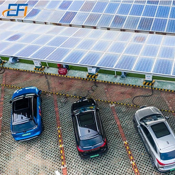 Solar Car Parking Shed Solar Carport Auto System Luxury Design