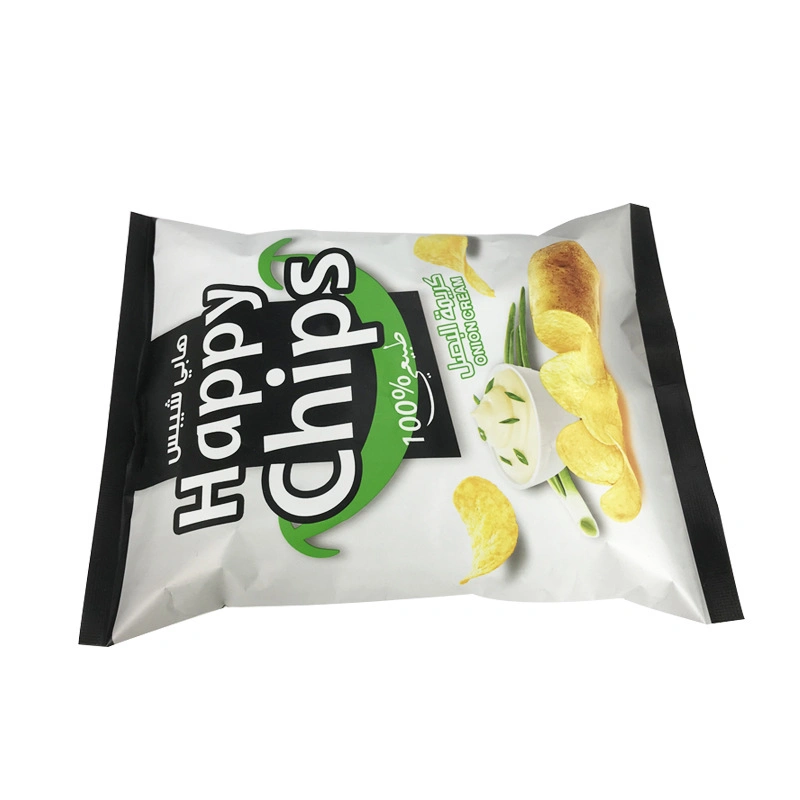 Custom Printed Wholesale/Supplier Packing 3 Side Seal Chip Snack Packaging Bags