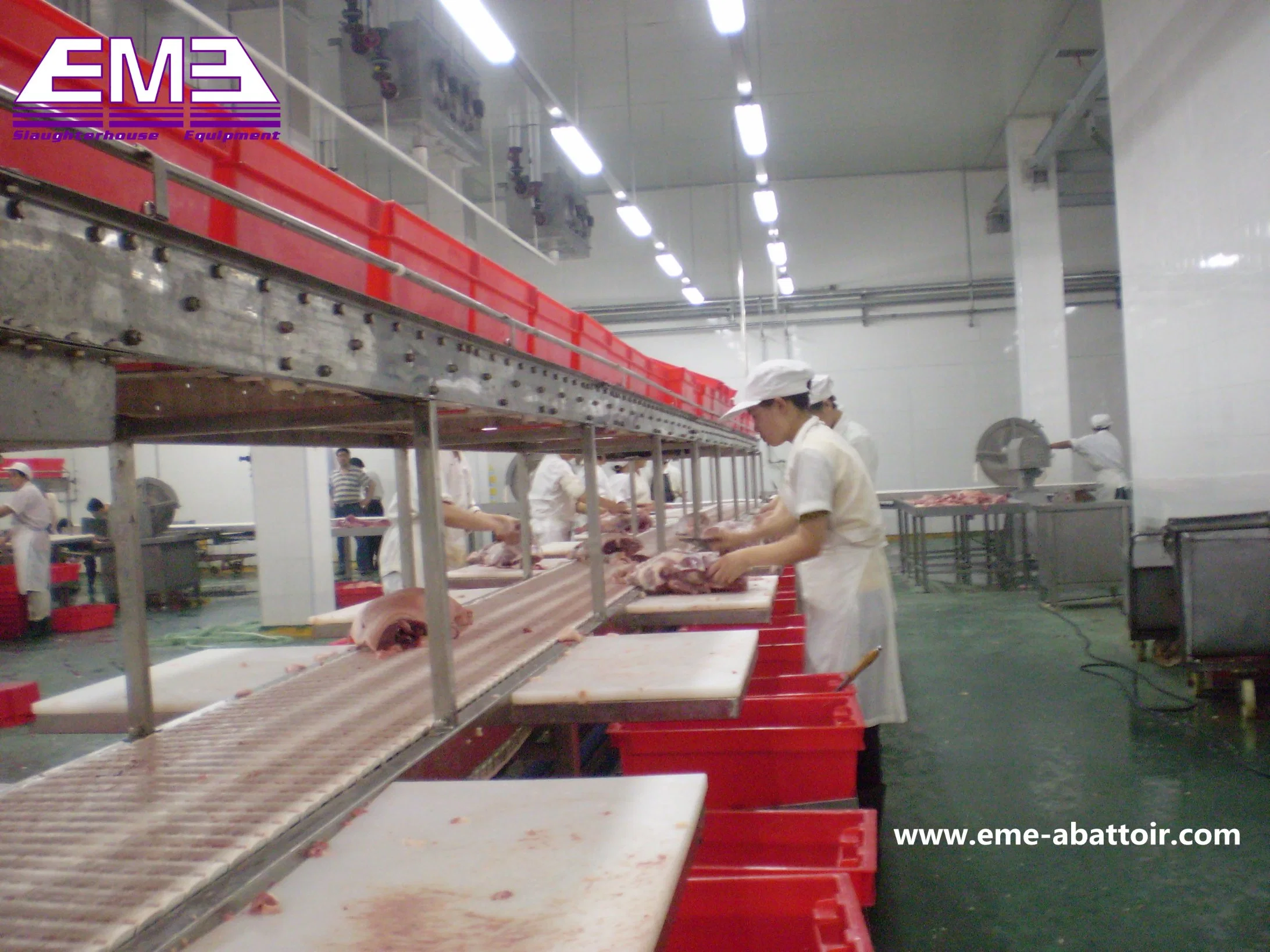 Multilayer Belt Conveyor Slaughter Transfer Line Abattoir Equipment for Beef Mutton Pork