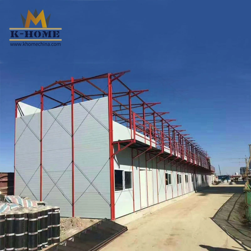 Fire Retardant Prefab Steel Structure Home Accommodation