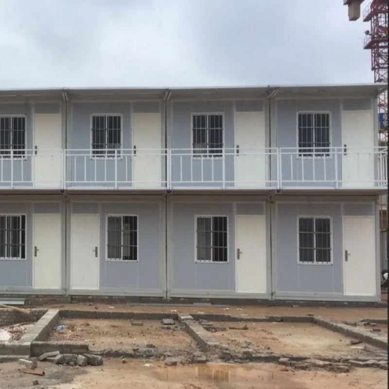 Taller de oficinas temporales por encargo de la casa de habitación caja plegable de prefabricados