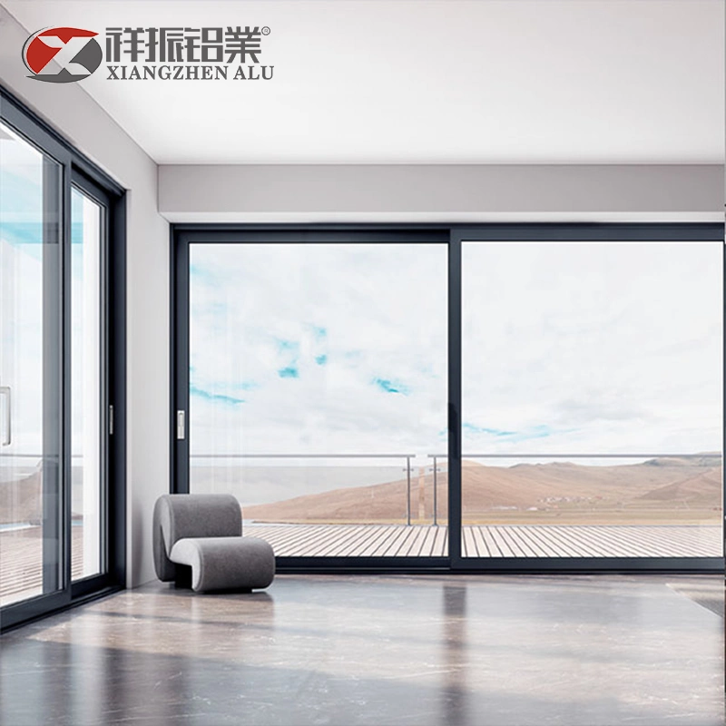 Factory Wholesale/Supplier Price Exterior Slim Frame Door Aluminum Frosted Glass Film Glass Good Design Bathroom Slide Doors