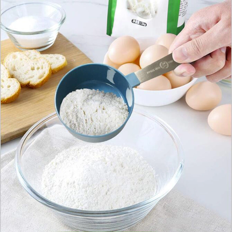 Accurate Measuring Cup Set, 4-Piece Measuring Cups with Stainless Steel Handle for Dry and Liquid Ingredients Wbb12285