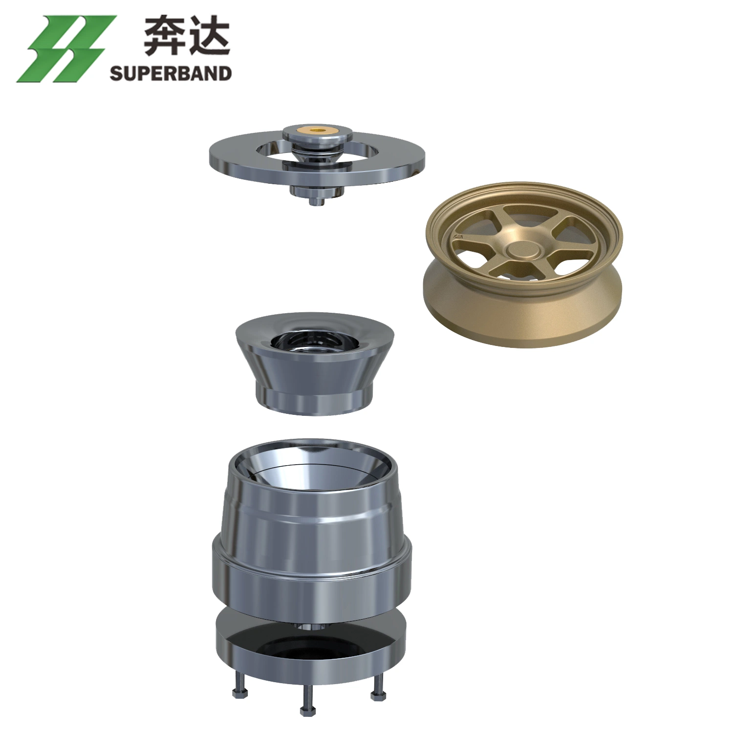 Auto Aluminum Wheel Mold Flow Forming Die Casting Factory