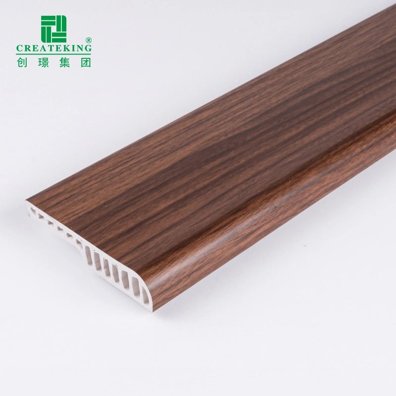 China Supplies OEM Stocked Kitchen Profile Skirting Board for Wall Foot Protection