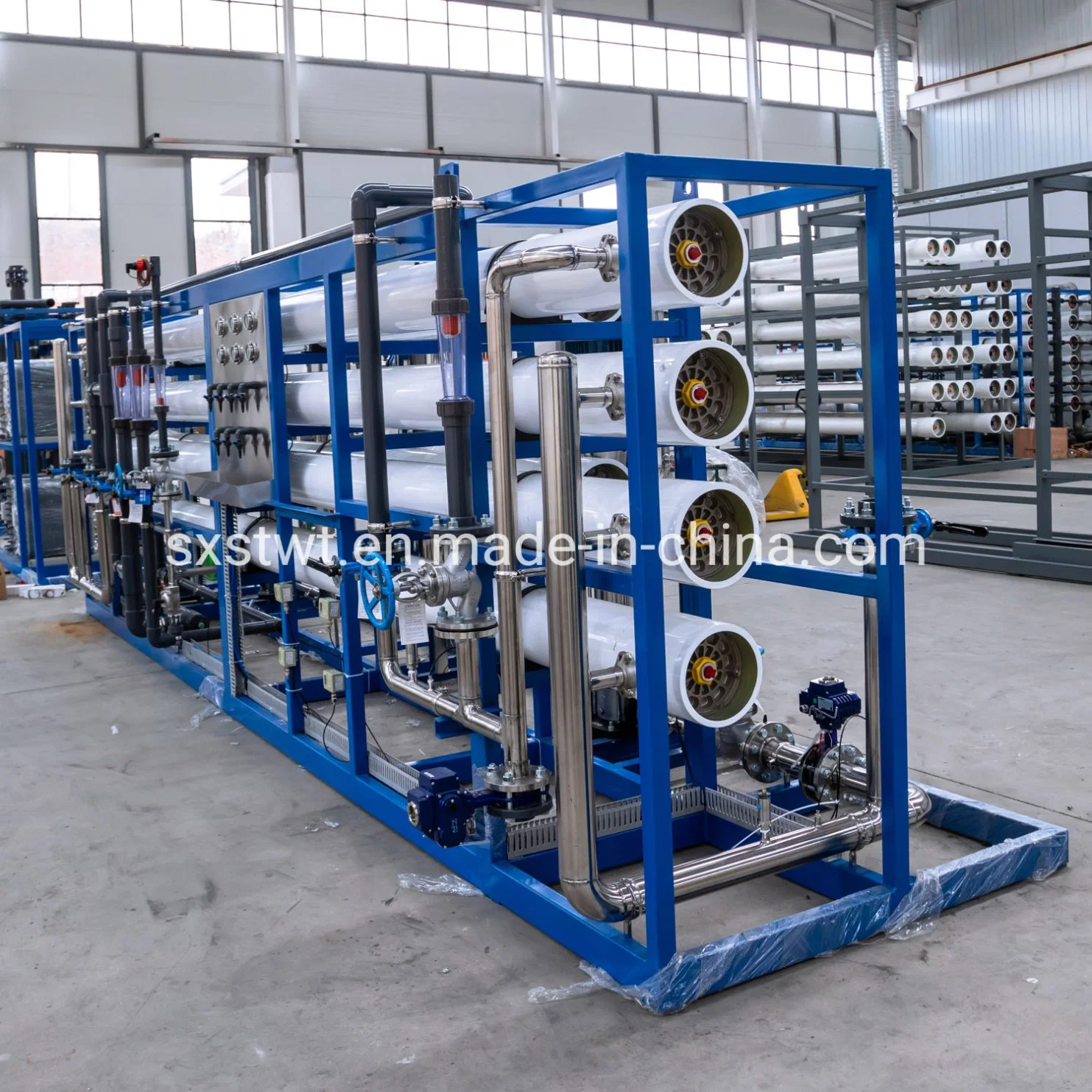 Hot Sell Purification Machine Commercial Equipment Reverse Osmosis Water System Treatment 12m3/H