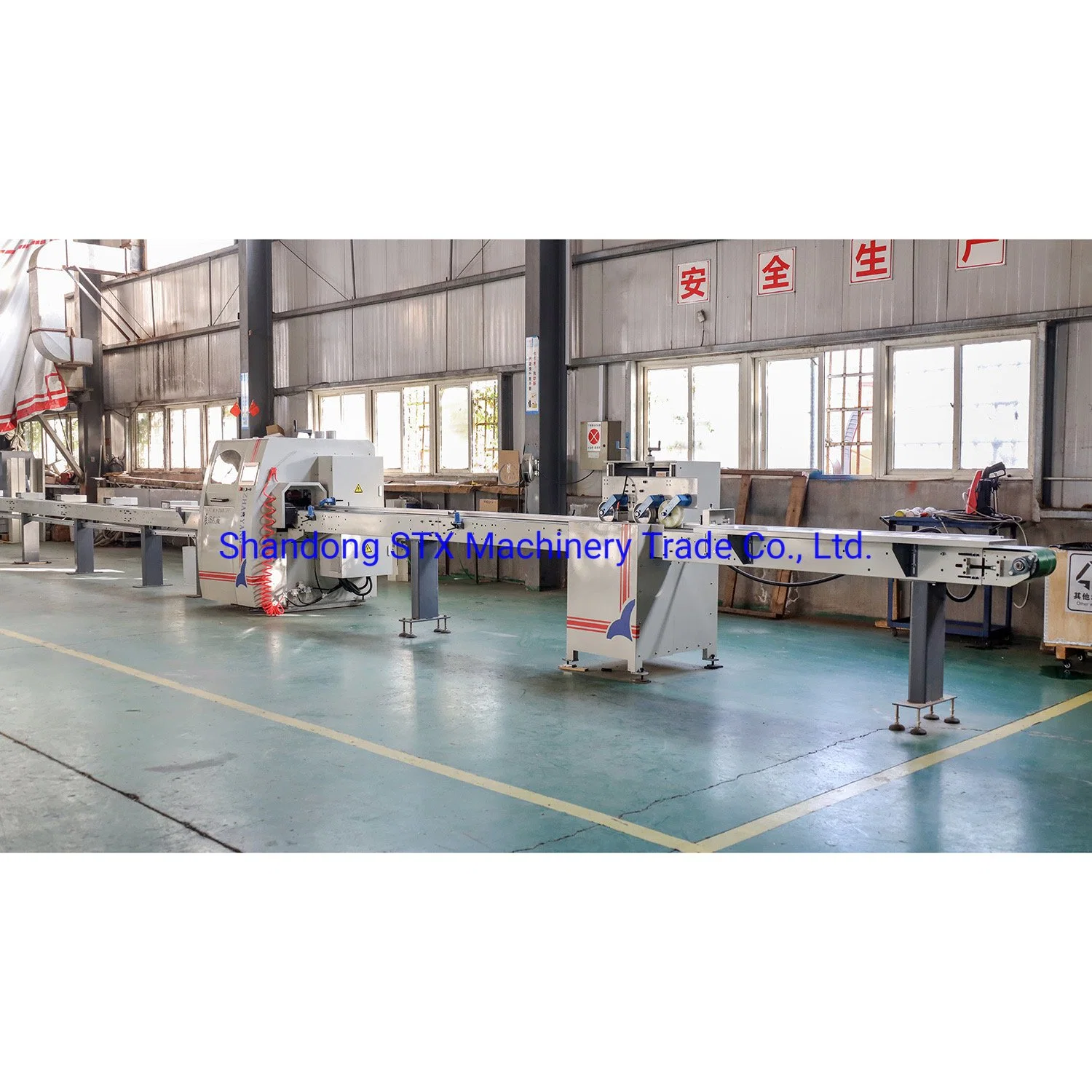 Wood Floor Decking Making Machine Automatic Optimizing Cross Cutting Saw