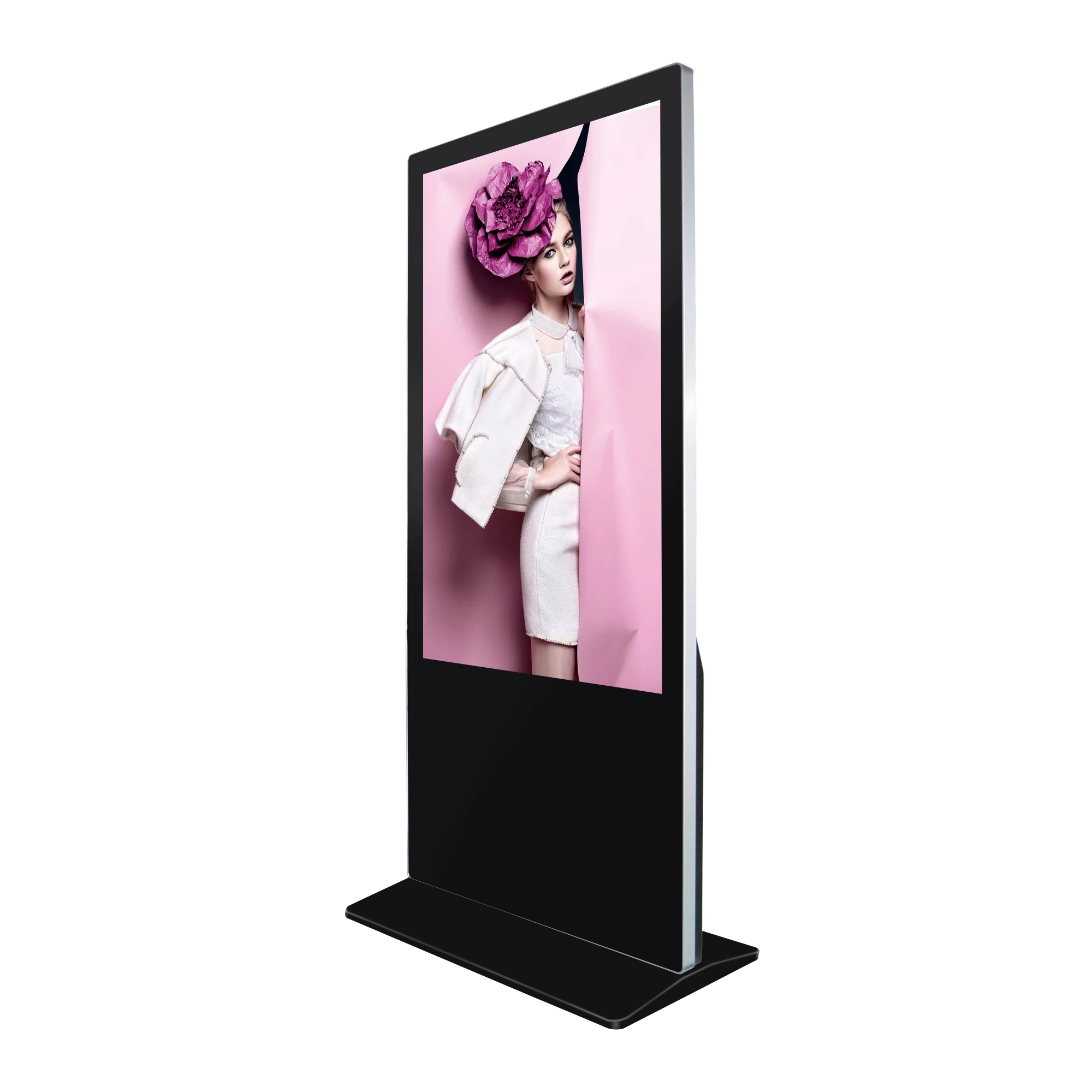 Floor Standing 65inch LCD Advertising Video Player Promotion LCD Digital Signage for Shopping Mall