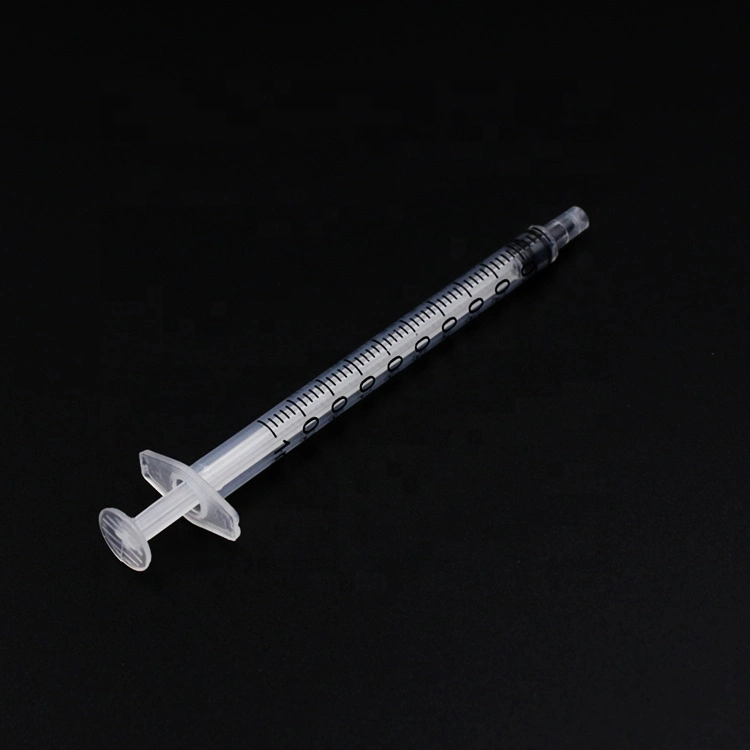 Siny suministros médicos de seguridad desechable inyección de insulina vacuna de jeringa estéril Jeringa