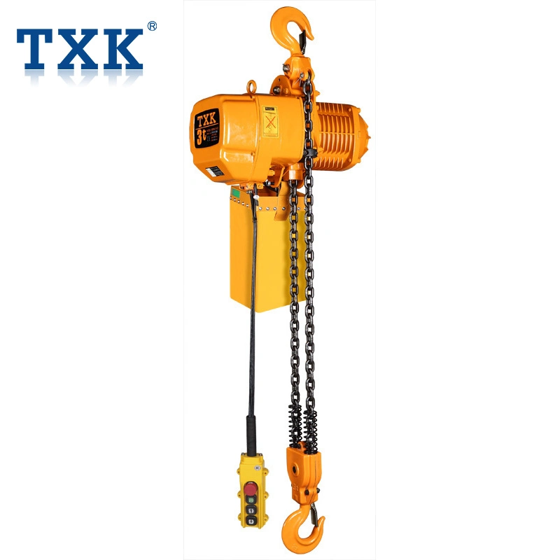 Waterproof Single Speed Suspended Electric Chain Hoist 3 Ton