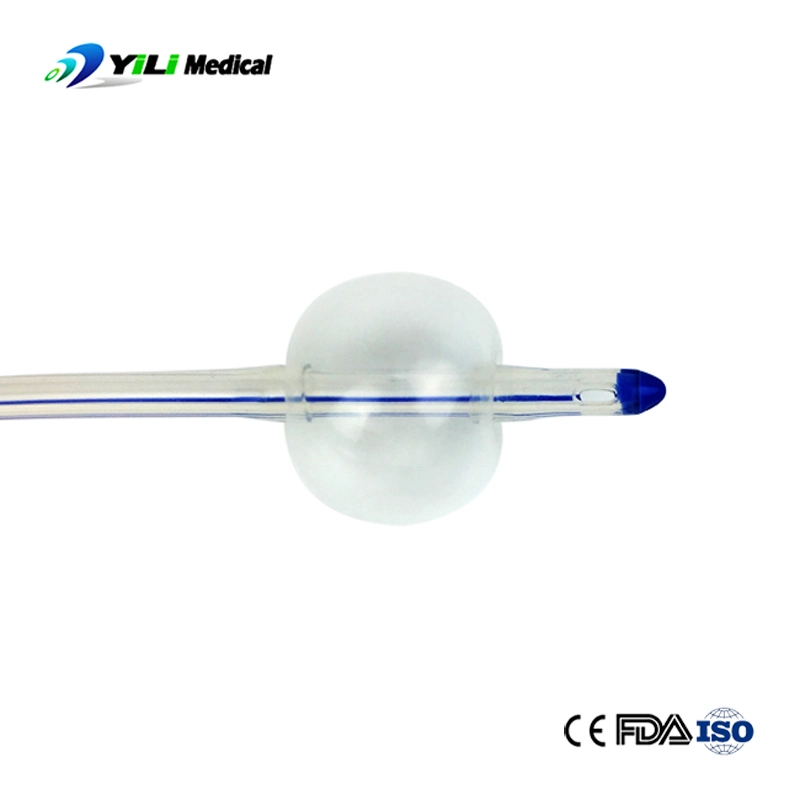 3way Silicone Foley Catheter Ntermittent Catheter Dufour Tip Couvelaire Tip