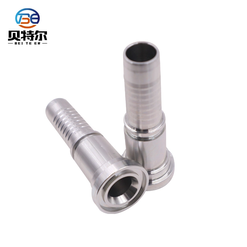 Swaged Hose Fittings SAE Flange 3000 Psi Use with Spiral Hoses Flange Fittings