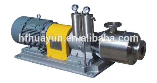 High Speed Shear Mixer Emulsifier Pump Stainless Steel Inline Mix Homogenizer