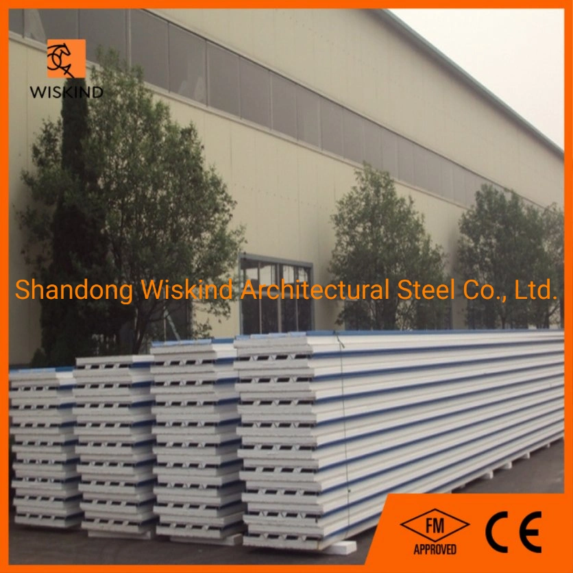 Easy to Process and Install EPS Sandwich Board for Workshop Used for The Steel Structure Frame