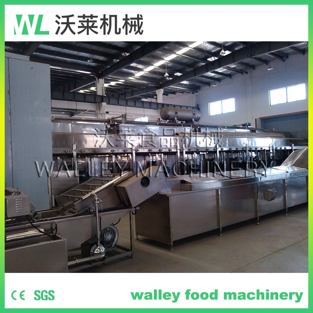 Customizing Industrial Hot Water Blanching Machine Blancher Aquatic Products