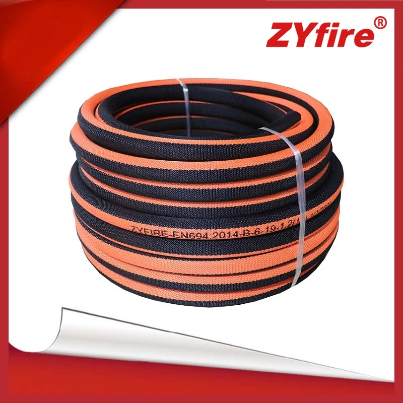 Zyfire no Collapsible TPU Forro En694 Certificado carrete de bastidor Fuego Manguera de incendios de refuerzo de rodillo de carrete para combatir incendios