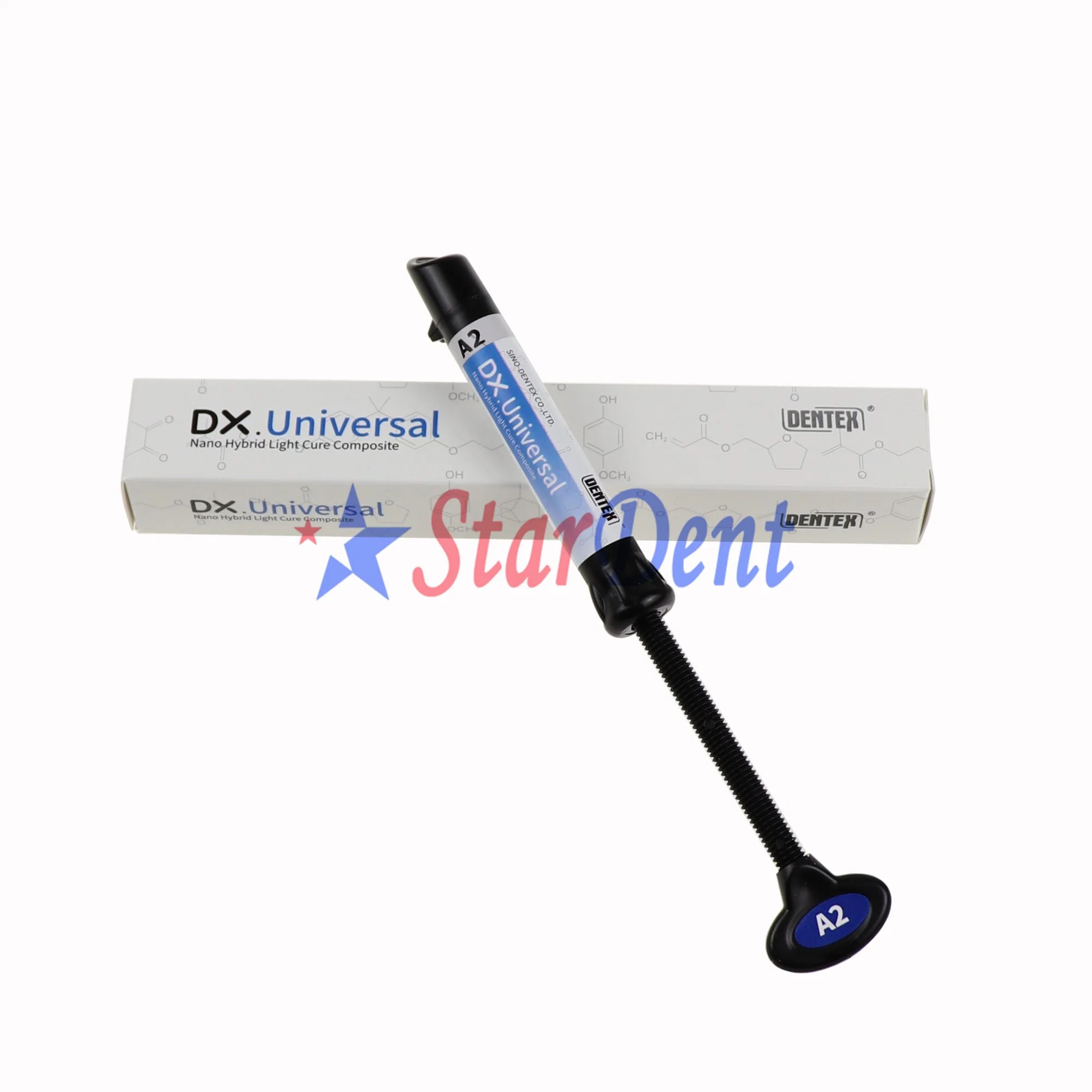 Hot Sale Dx. Universal Nano Hybridlight Cure Composite with Different Colors Supplies