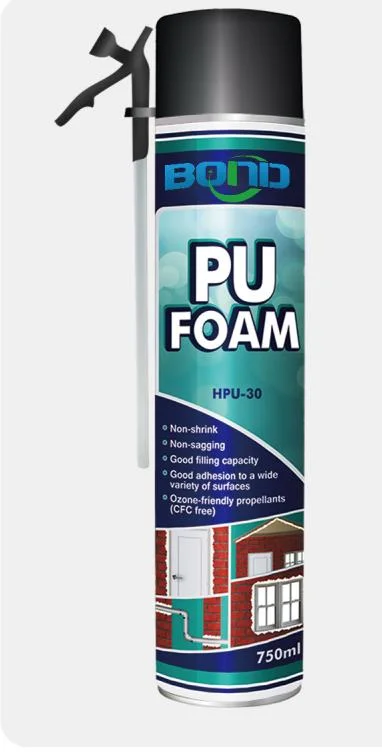 Sdbond Gap Filler 750ml Polyurethane PU Foam Spray Adhesive for Sealing