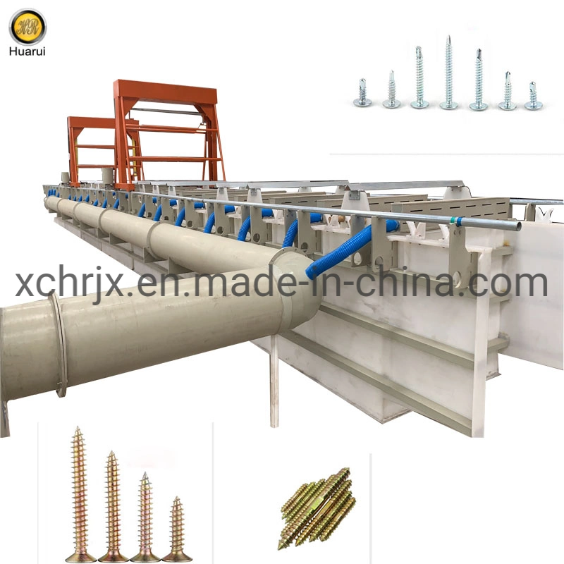 Galvanizing Line Zinc Coating Machine Screw Bolt Nut Nail Galvanizing Machine/ Electroplating Equipment