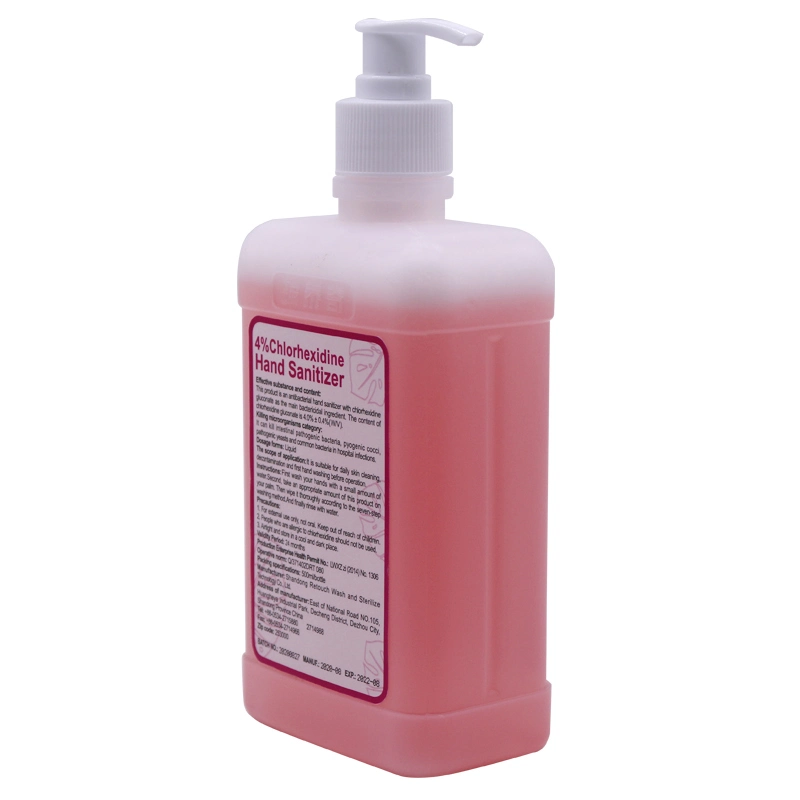 500ml 4% Chlorhexidine Solution Surgical Scrub Hand Antiseptic with Hosptail Hand Sanitizer