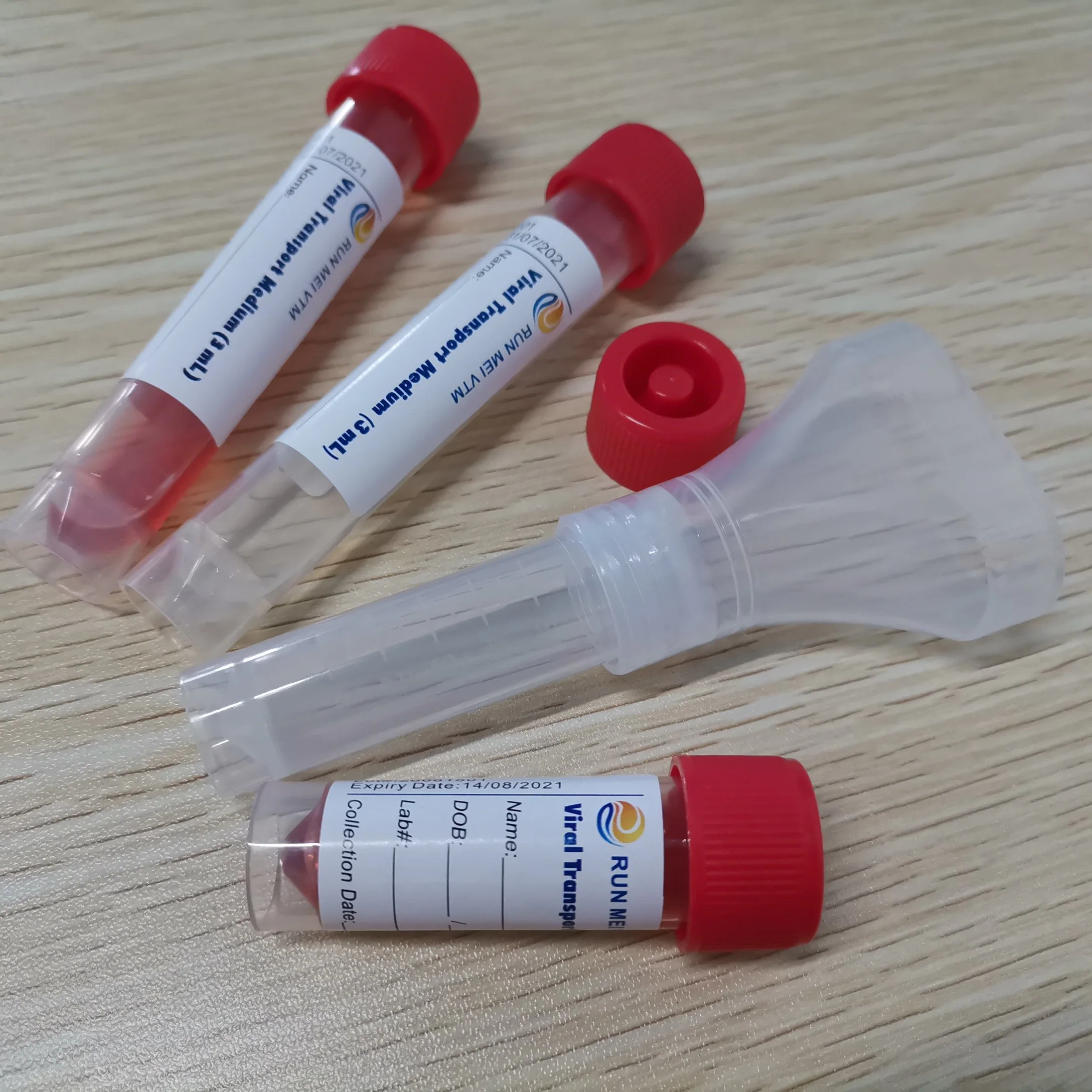 Factory Supply Runmei Test Saliva Sampling Kit, CE FDA Approved Rapid Ab Saliva Detection Test, Saliva Collection Cups