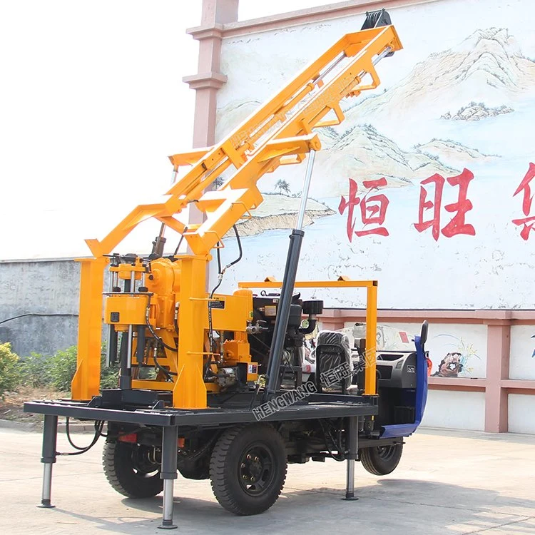 High quality/High cost performance  Deep Water Well Digging Tricycle Water Well Borer