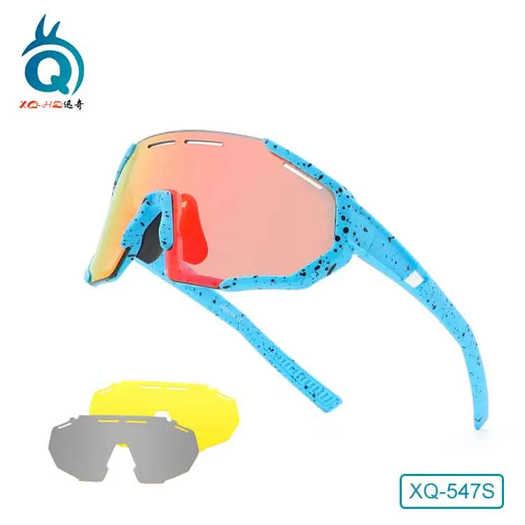 3 Interchangeable Lenses V400 Protect Kids Sports Glasses